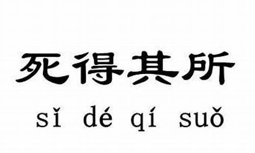 死得其所造句简单又好看_死得其所造句简单又好看的句子